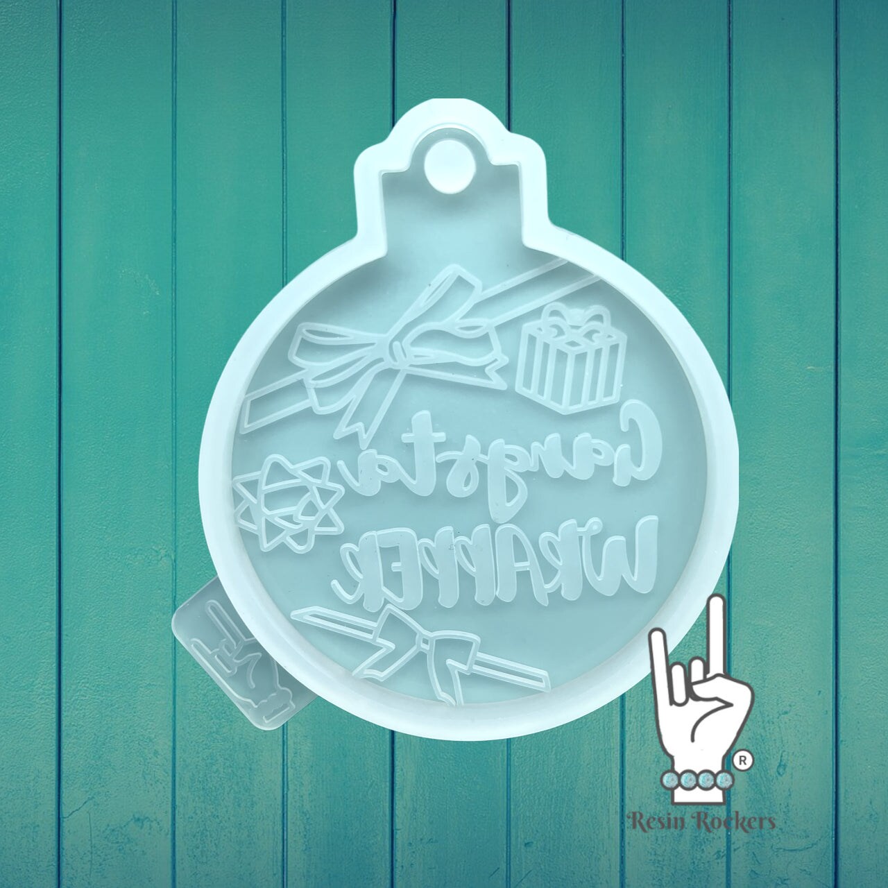 UV Safe Gangsta Wrapper Resin Rockers Exclusive Ornament Mold for UV and Epoxy Resin Art